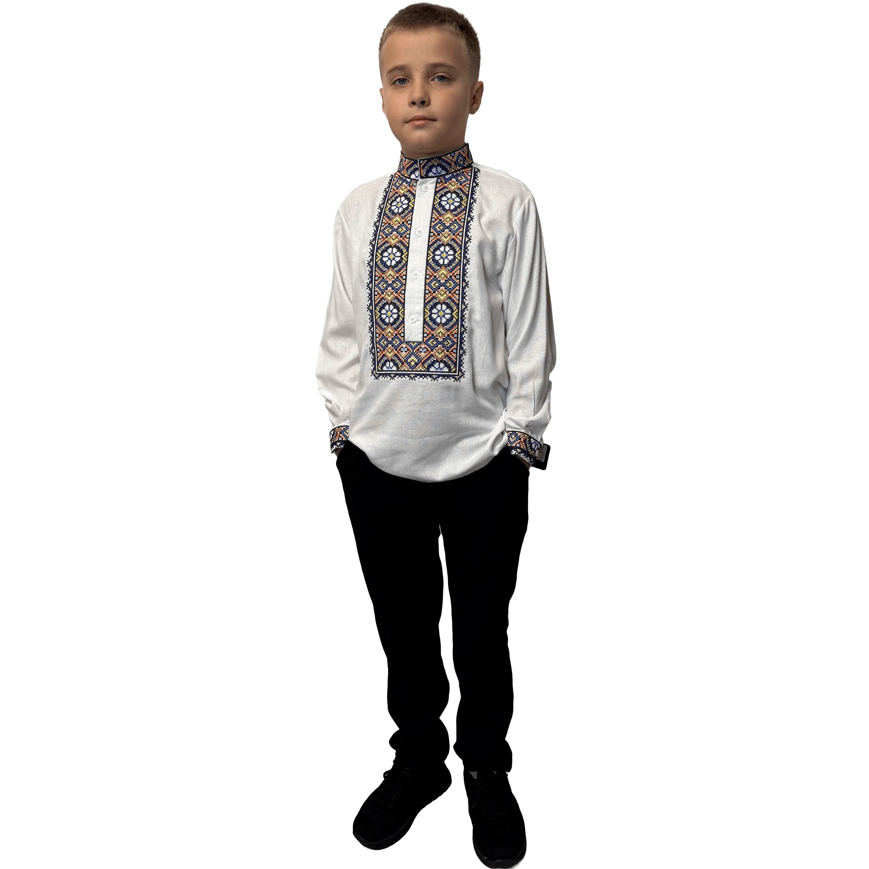 Зображення товару: "Гетьман" вишиванка для хлопчика