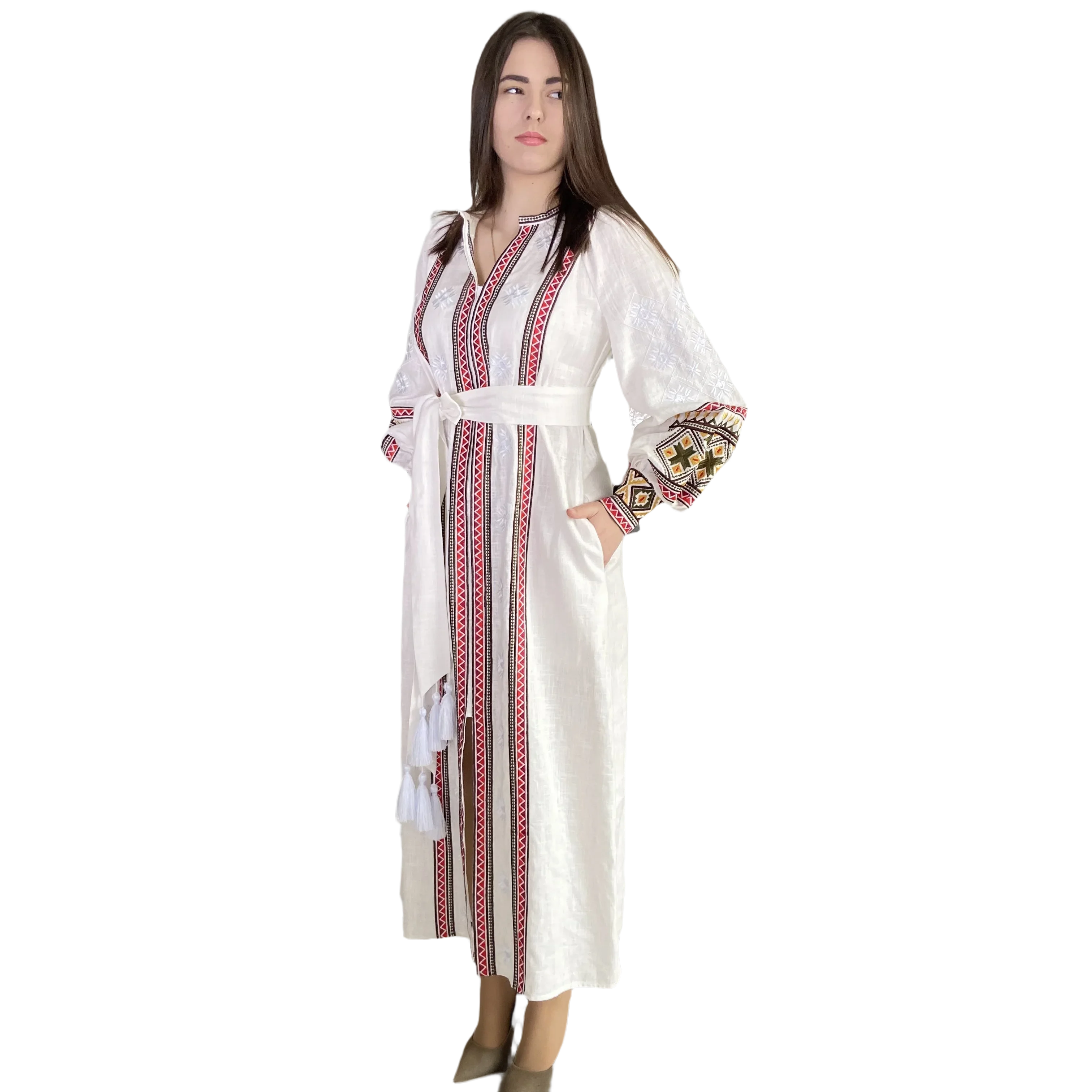 Зображення-4 товару: "Медова" вишиване плаття