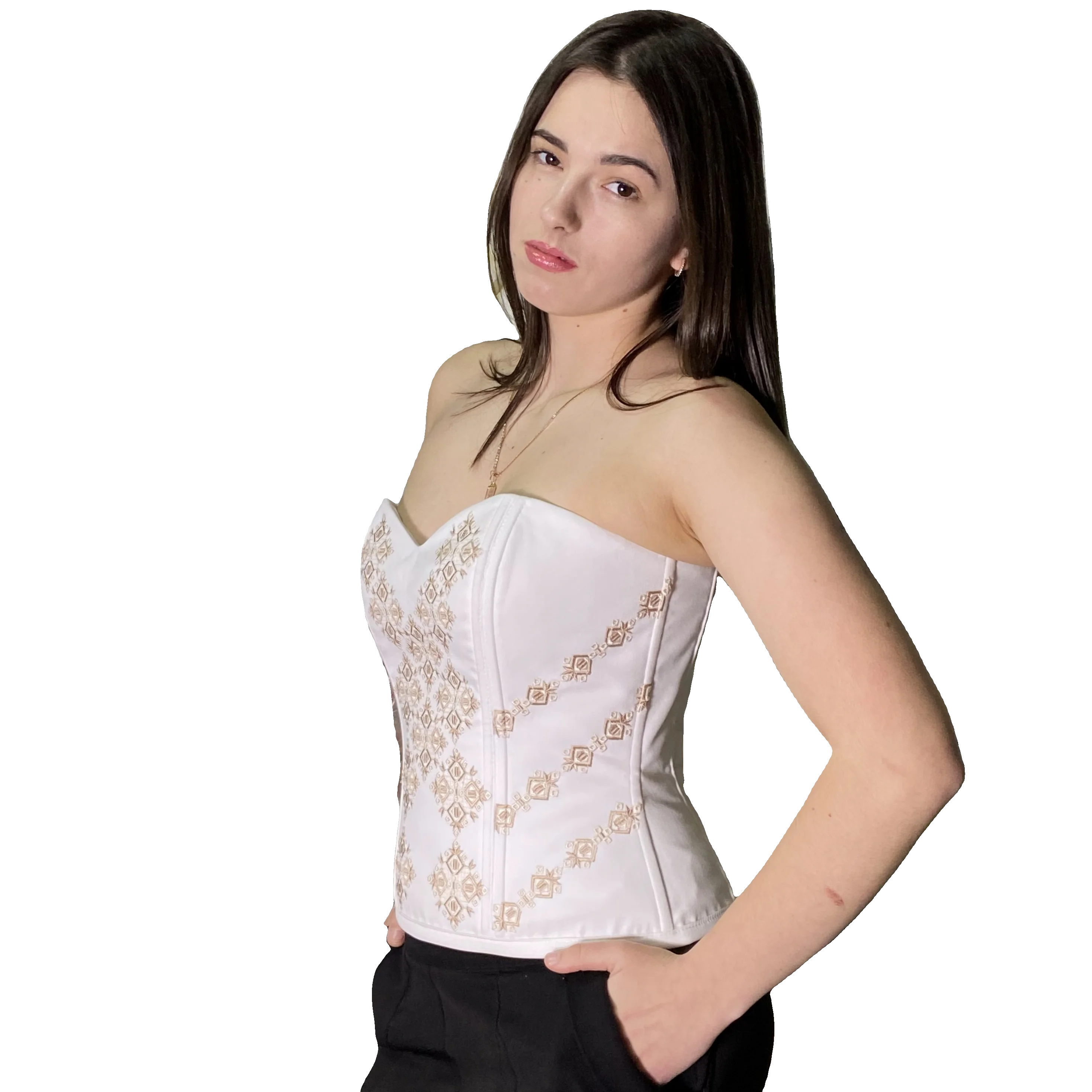 Зображення товару: "Велислава" вишитий корсет