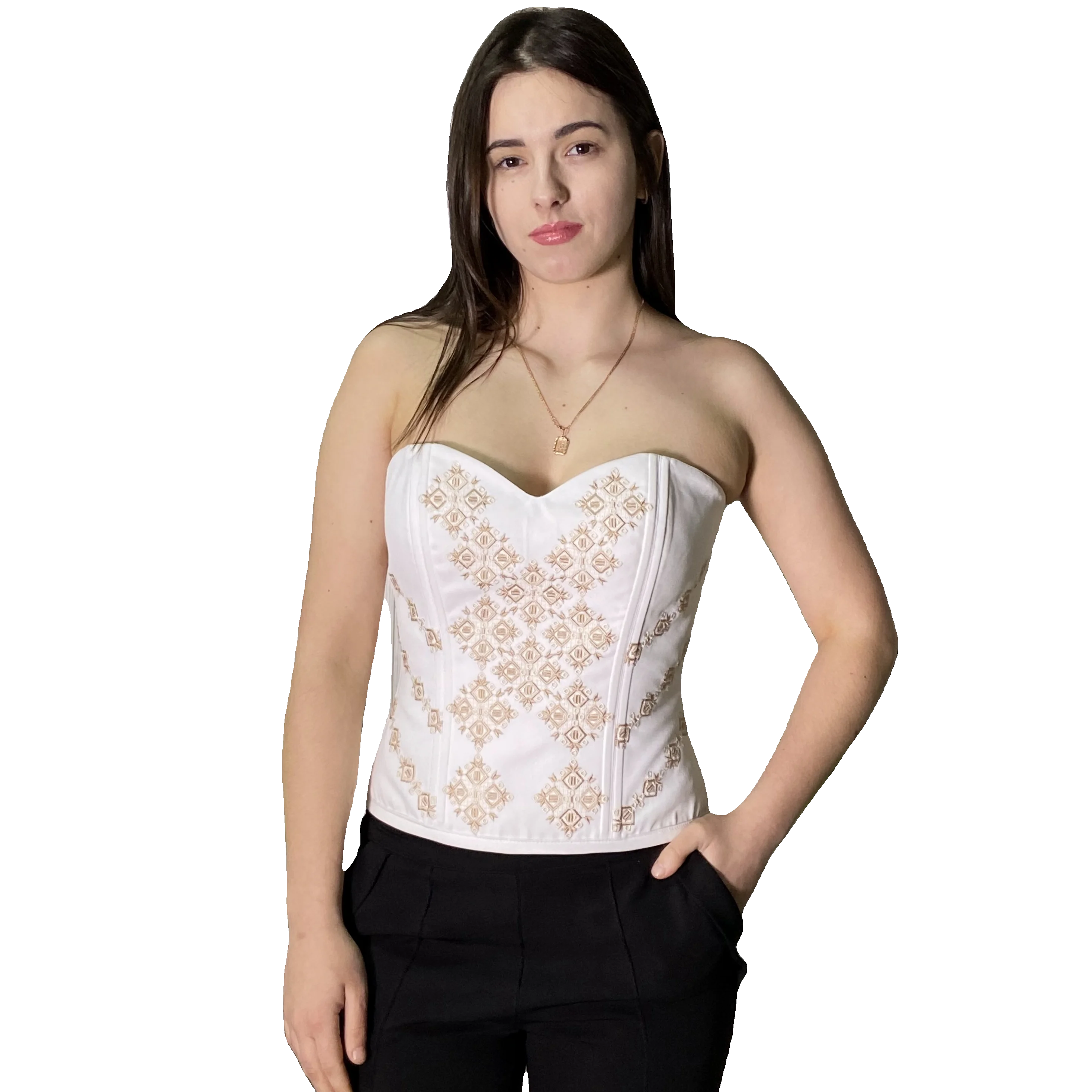 Зображення-3 товару: "Велислава" вишитий корсет