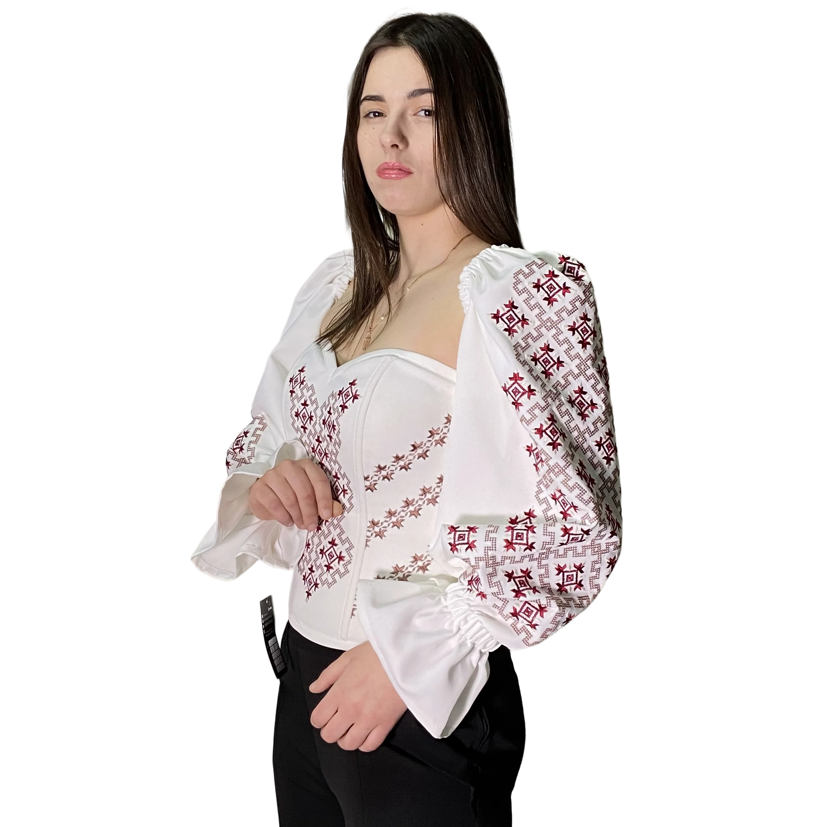 Зображення товару: "Лана" вишитий корсет