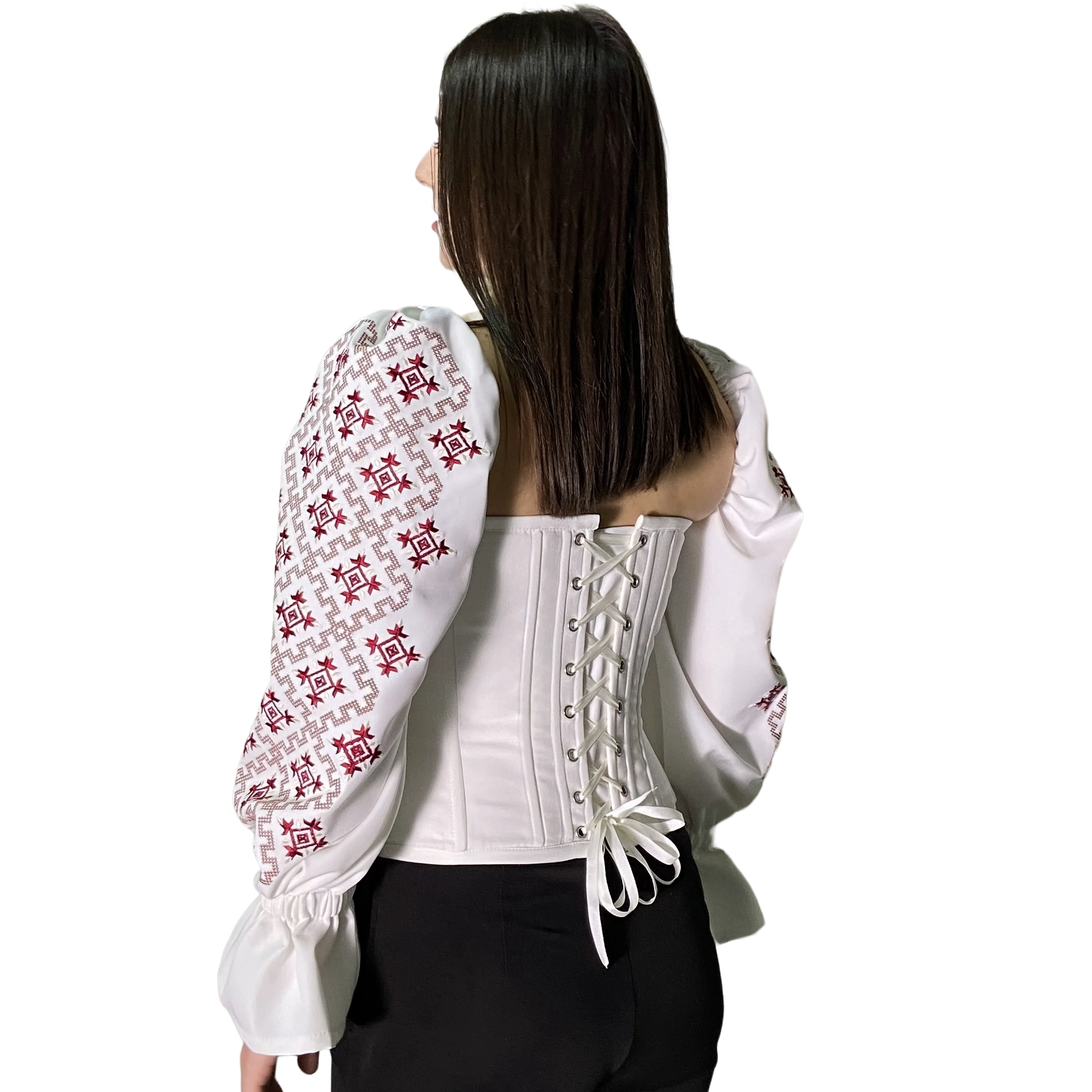 Зображення-3 товару: "Лана" вишитий корсет