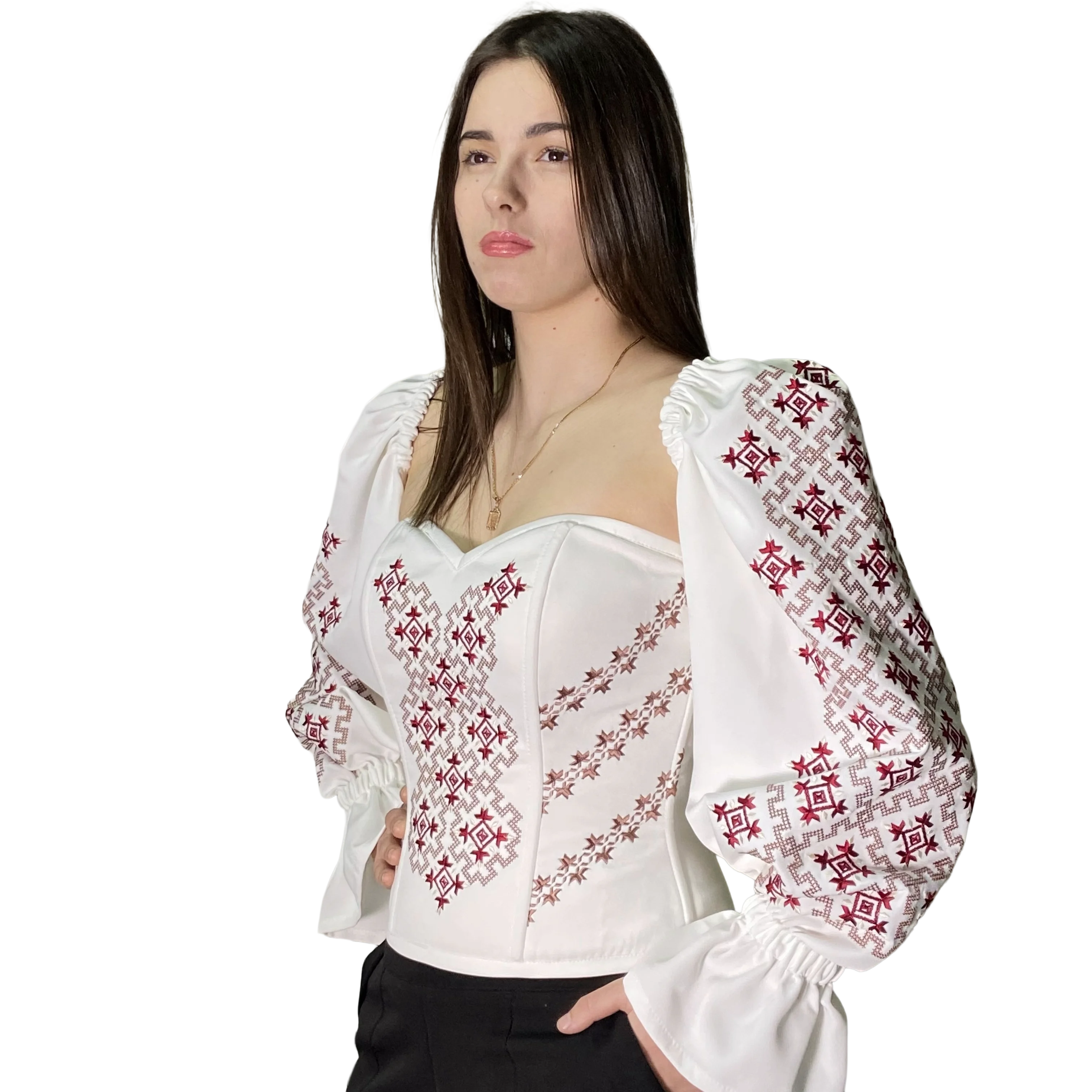 Зображення-4 товару: "Лана" вишитий корсет