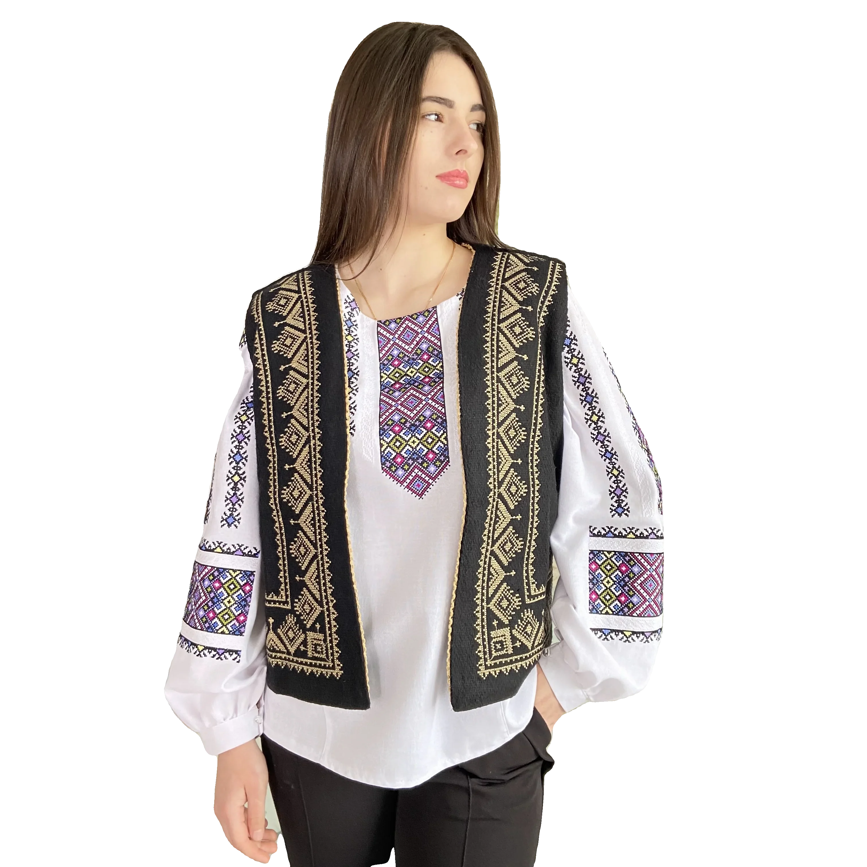 Зображення товару: "Верховина" кептар вишитий