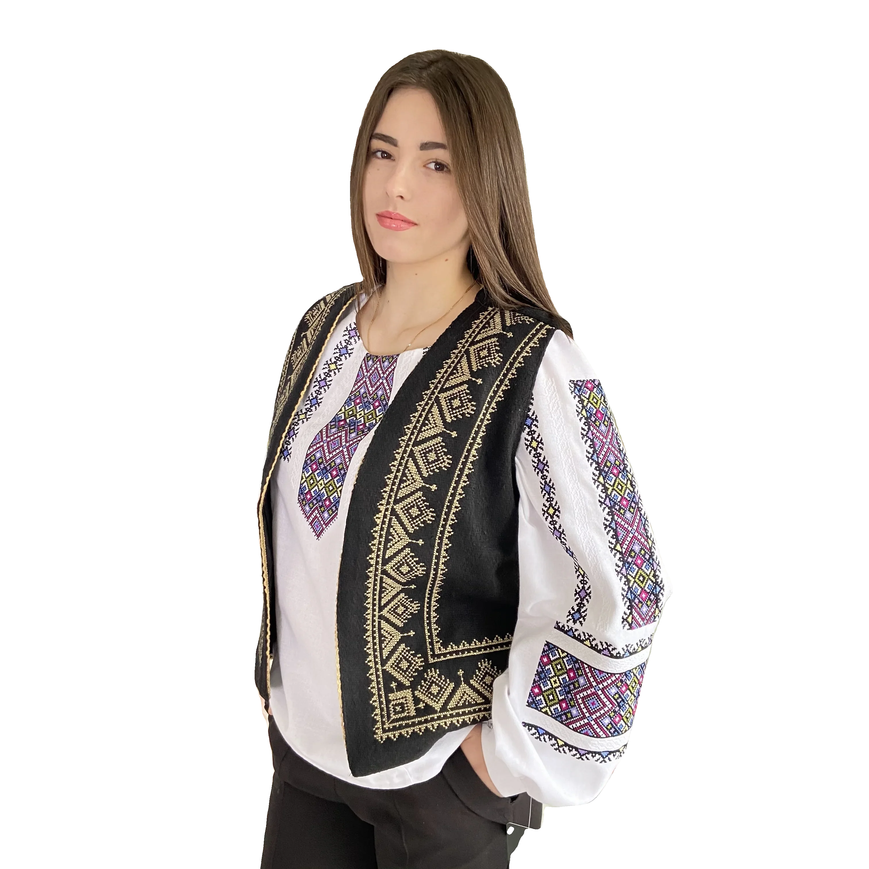 Зображення-4 товару: "Верховина" кептар вишитий